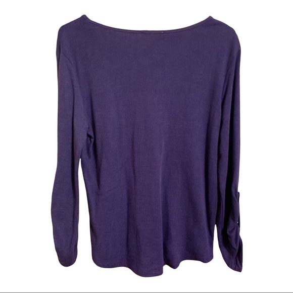J Bee Purple Sweater S - Picture 4 of 6